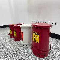 JustRite 6 Gallon Oily Waste Cans - Quantity - 7 image 1